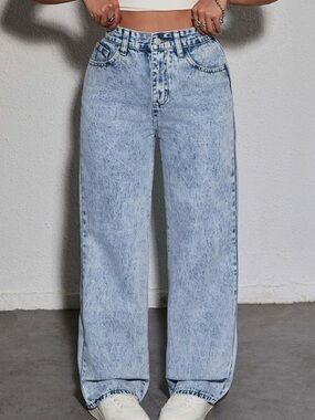 Signature by Levi Strauss Light Blue Straight Leg Jeans